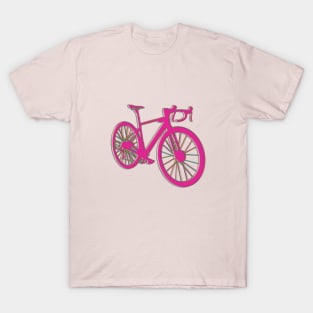 biking pink T-Shirt